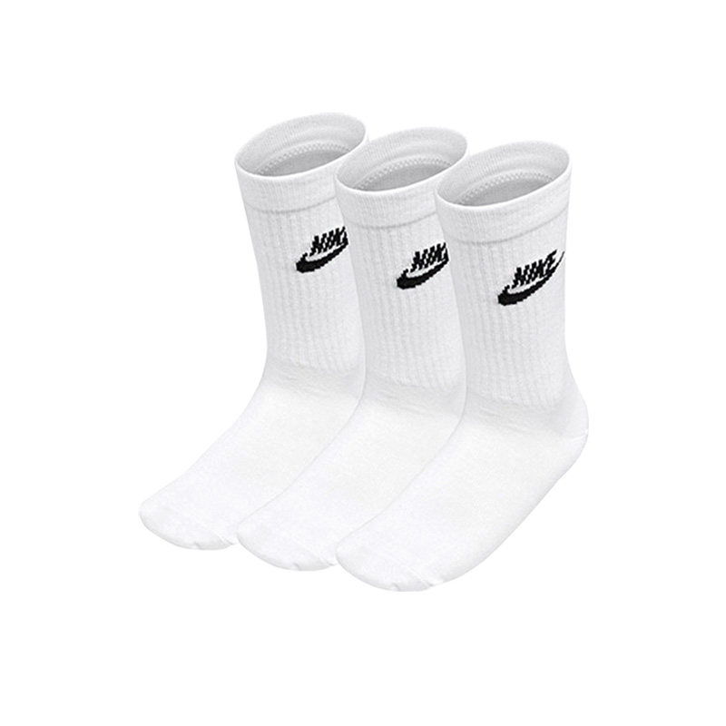 Nike耐克袜子运动袜时尚袜中高帮快干袜子训练足球袜DX5025_100