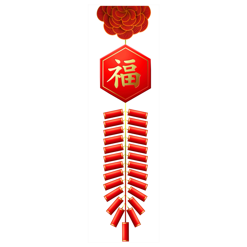新年橱窗贴画玻璃门贴纸