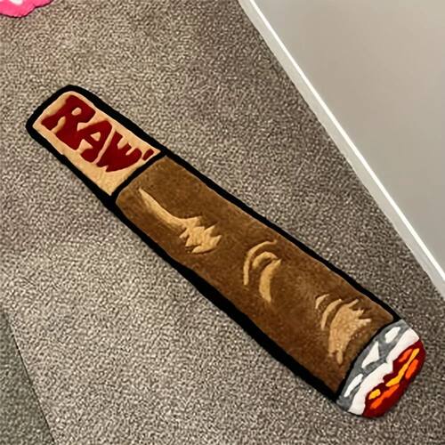 Creative Carpet And Cigar Mat Comfortable And Warm Living Ro