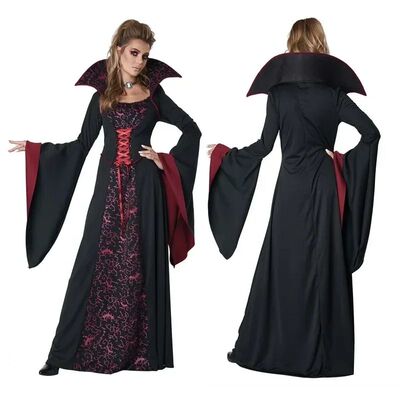Halloween Costume Adult Woman Queen Dress Witch Easter Demon