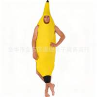 Halloween Costume Kids Adult Costume Fruit Banana Costume Ca thumbnail 4