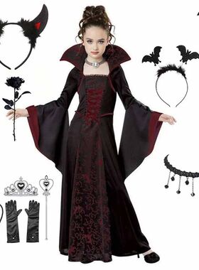 Halloween Costume for Kids Halloween Fantasy Vampire Costume