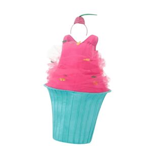 Hat Polyester Cosplay Cupcake Outfits with Suit for Costume