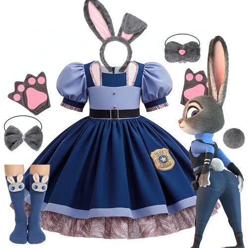 Disney Baby Girls Cosplay Zootopia Judy Bunny Costume For Ch
