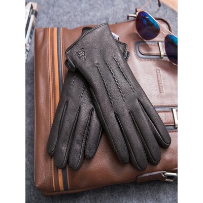 Men's Genuine Leather Gloves - Winter Sheepskin & Deerskin I