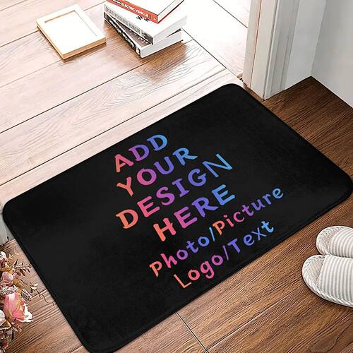 Personalized Doormat Upload Your Logo Photo Text Personalize