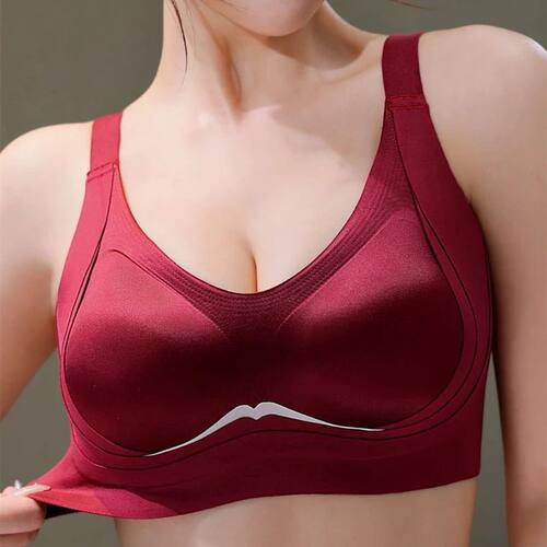 Silky Adjustable Women's Bra Light-Sensitive Lifting Gatheri