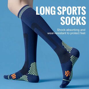 Shock Absorbing Anti Sport Varicose Socks Slip Compression