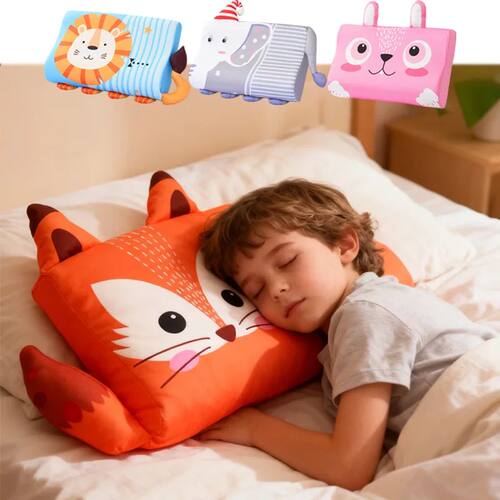 Four Seasons Baby Pillow Toddler Foam Bed Pillow Breathable