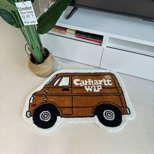 New car creative cartoon carpet home living room bedroom bed