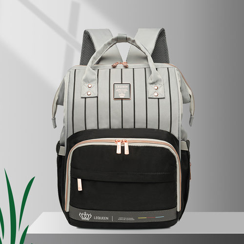 LEQUEEN新款轻奢妈咪包大容量