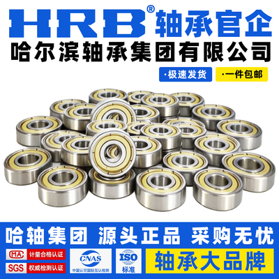 HRB哈尔滨轴承 604 605 606 607 608 609 - 2Z 2RZ