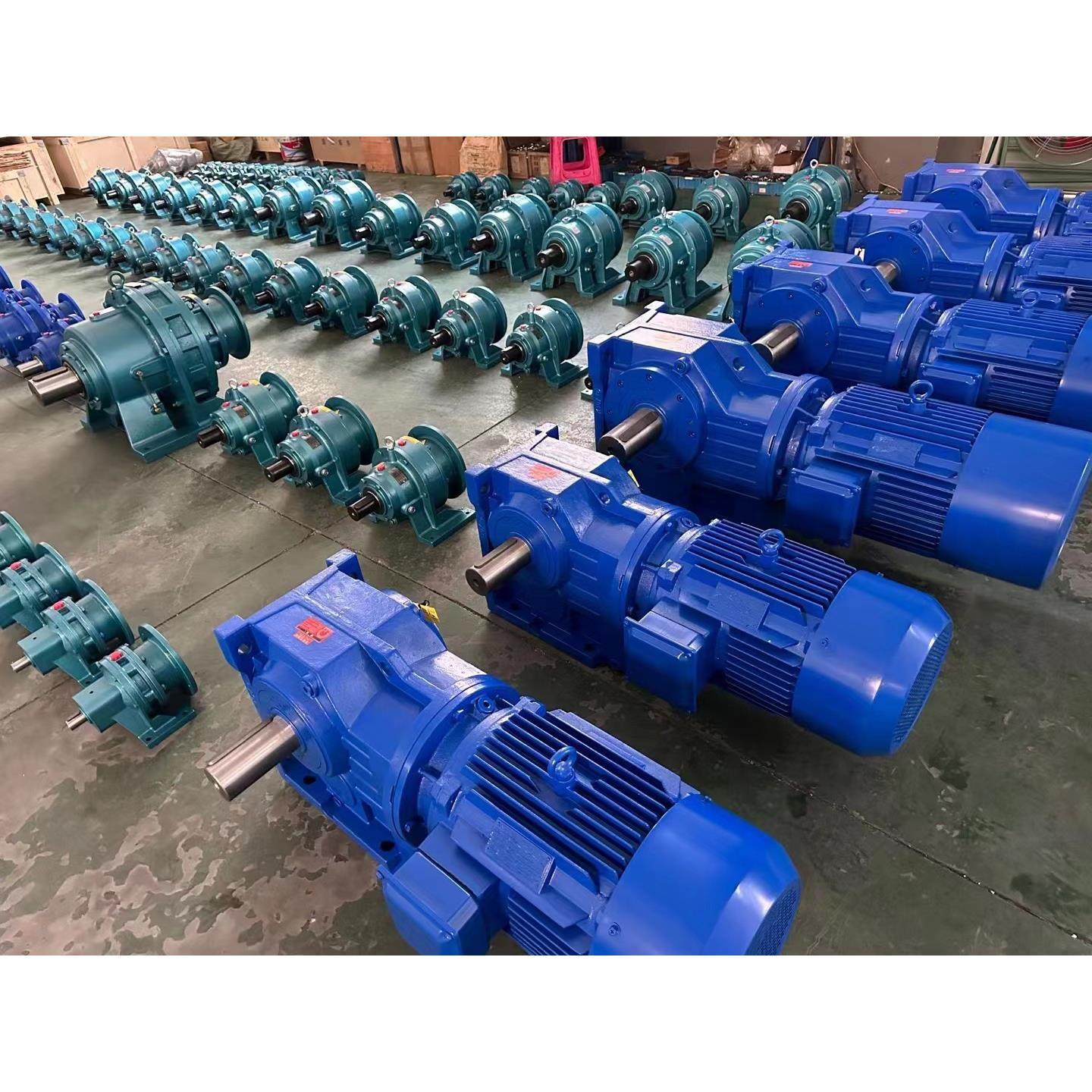 厂家推荐K57-38.49-YEJ2.2斜齿轮硬齿面卧式减速机减速器可定