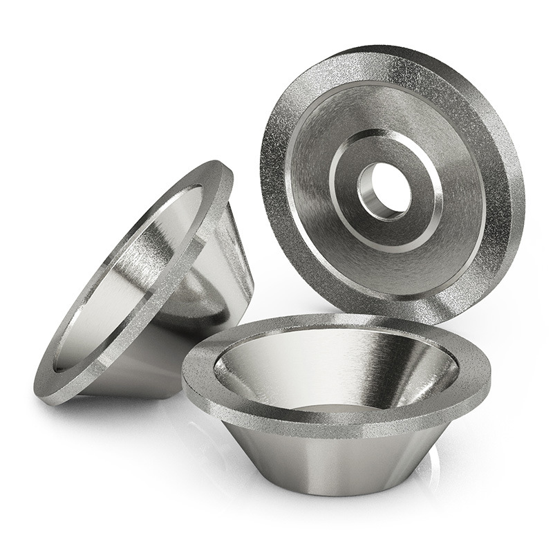 磨刀机合金砂轮电镀钻石碗型金刚石砂轮平行磨钨钢铣刀砂轮片