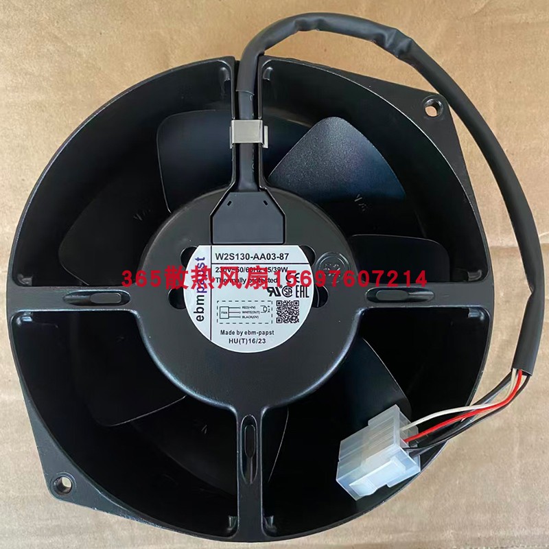 W2S130-AA03-87 M2S052-CA 德国进口电源控制机柜UPS电源冷却风扇