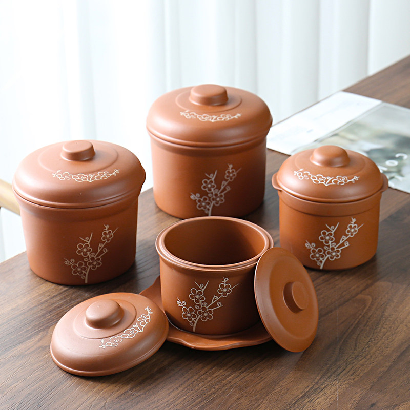 陶瓷隔水炖盅瓦罐煨汤酒店商用