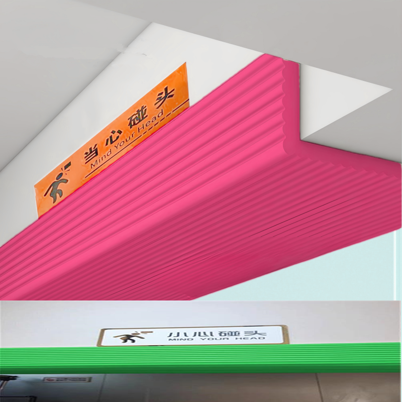 防撞墙贴软包横梁护墙自粘加厚