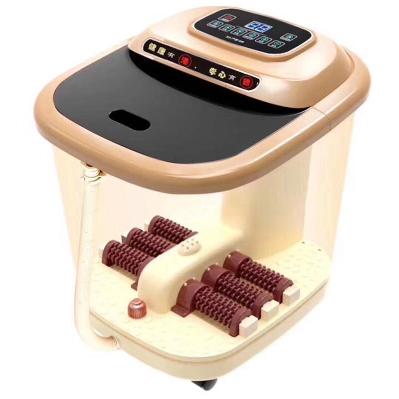 家用高深桶泡脚桶足浴器熏蒸过小腿自动足疗机洗脚盆恒温调节按摩