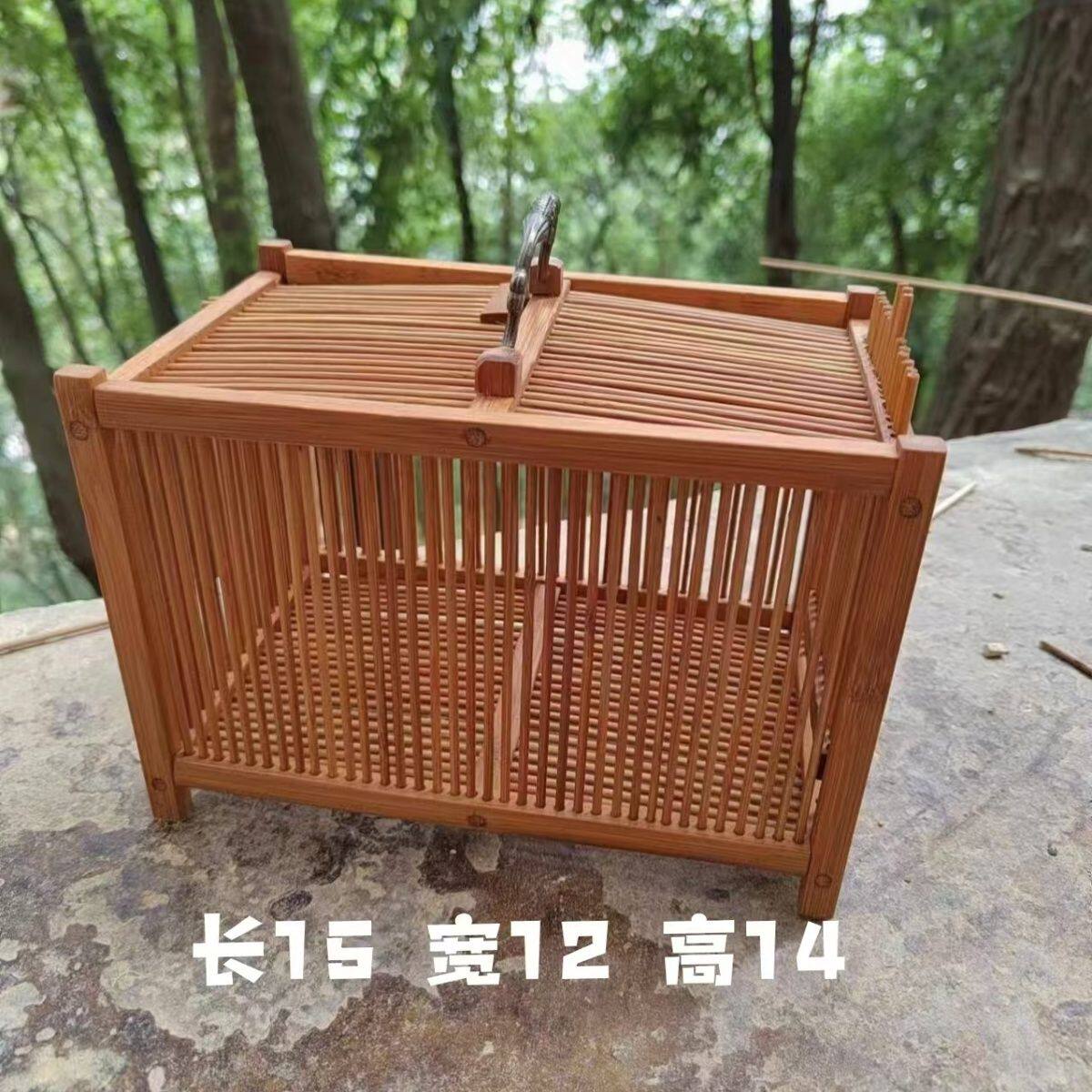 蝈蝈专用笼蟋蟀笼蛐蛐笼蝈蝈笼蚂蚱笼昆虫笼小巧方便携带手工老南