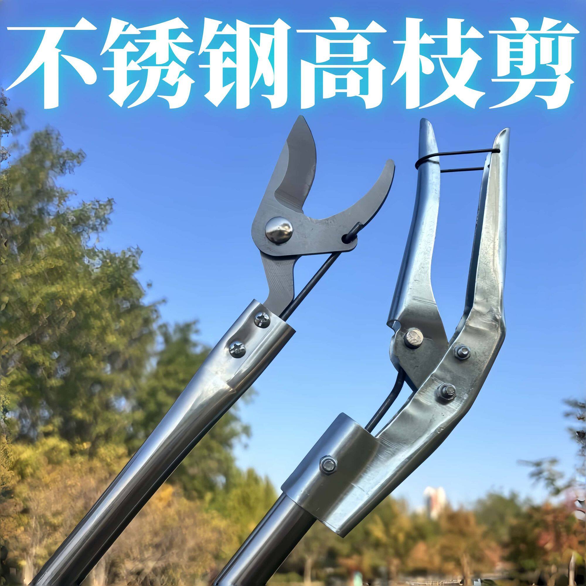 高空剪枝专用剪刀高空修枝剪园林疏花稀果树打头剪豆角省力加长不图片