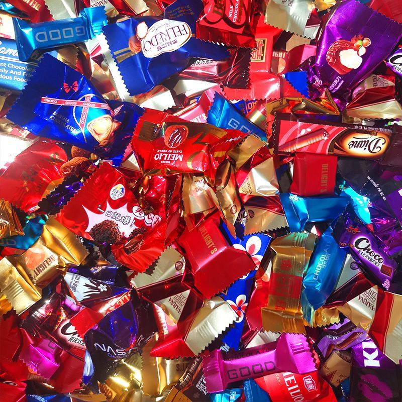 高档结婚喜糖巧克力多口味混合糖果散装喜糖年货大礼包1斤5斤