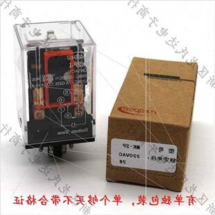 MK3P 新款 24伏直流8脚11脚带灯中 I小型电磁继电器交流220V
