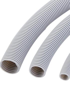 PVC阳能波纹光管防水燃穿线软阻太管伏户CUG外电线电缆套线管可出