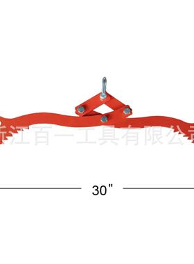 30英寸滑防钩原木提钳重升型BY-92-2抓钩爪钳子