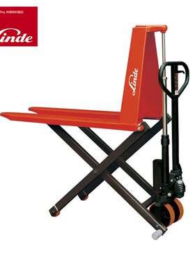 林德叉车M10H剪式手动高起升托盘车1吨高起升型手动升降托盘车