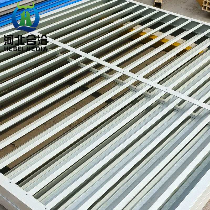 玻璃钢固定式百叶空调风口  凉水塔进风窗FRP散热百叶片