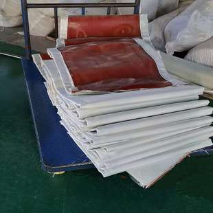 非金属补偿器用软连接 膨胀节圈带 非金属蒙皮 硅胶布织物蒙皮