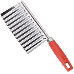 狼牙土豆波浪形土豆切花刀土豆切刀切条器薯条刀 2个装创意切菜器