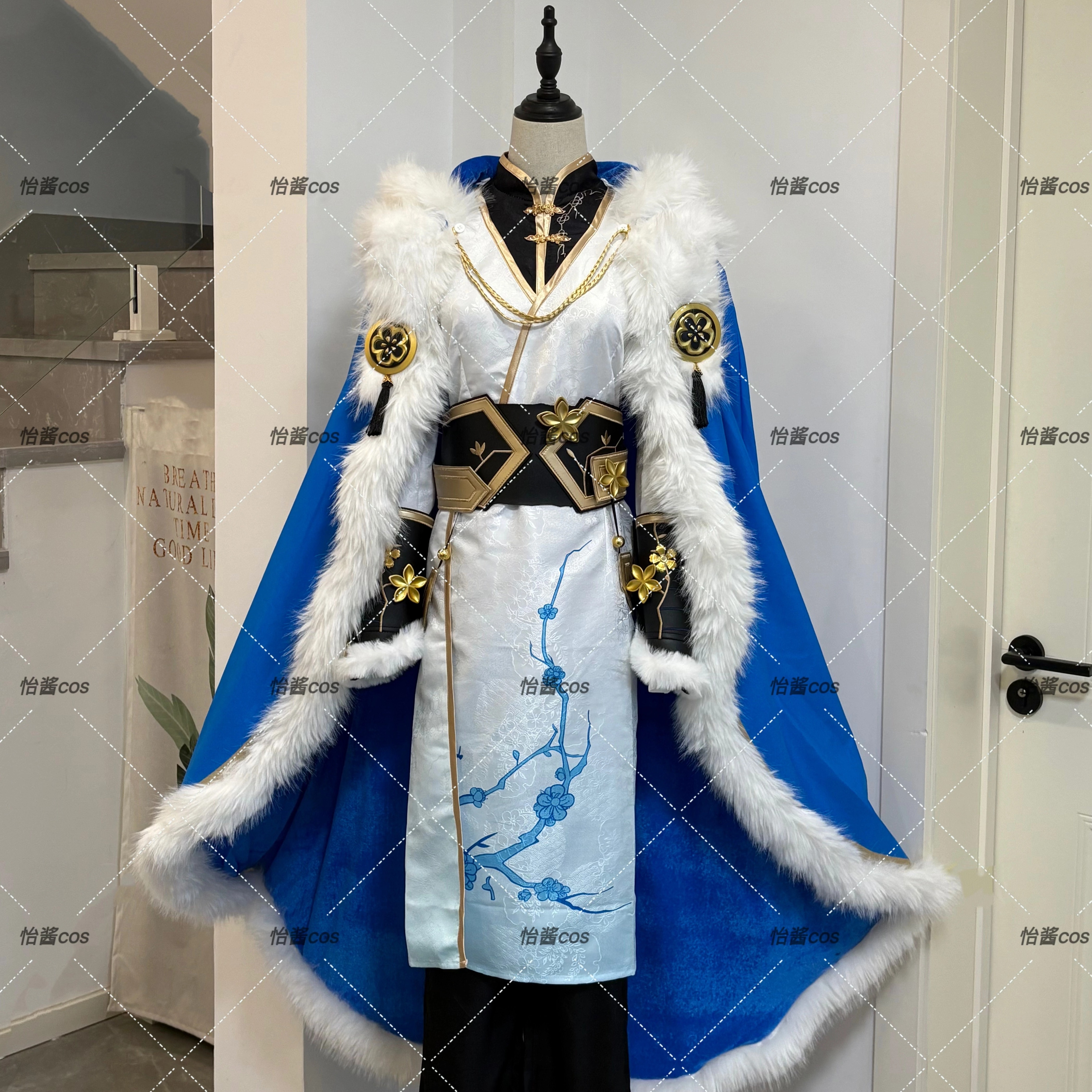 怡酱cos弈星cos服弈星踏雪寻梅王者荣耀cos服古风游戏cosplay全套