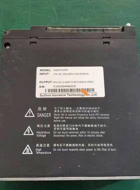 《议价》汇川400w伺服驱动器型号IS620PS2R8l功能包好