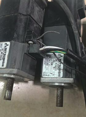 《议价》三菱电机HC-MFS053B 拆机成色差 其中一个刹车打不开