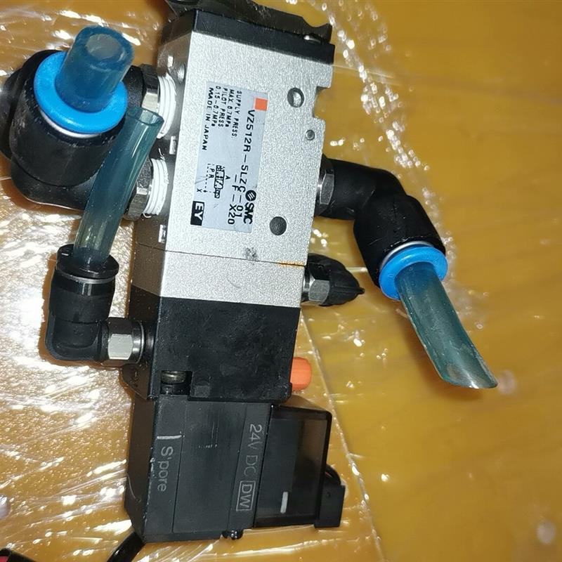 《议价》SMC电磁阀VZ512R-5LZC-01-F-X20带插头