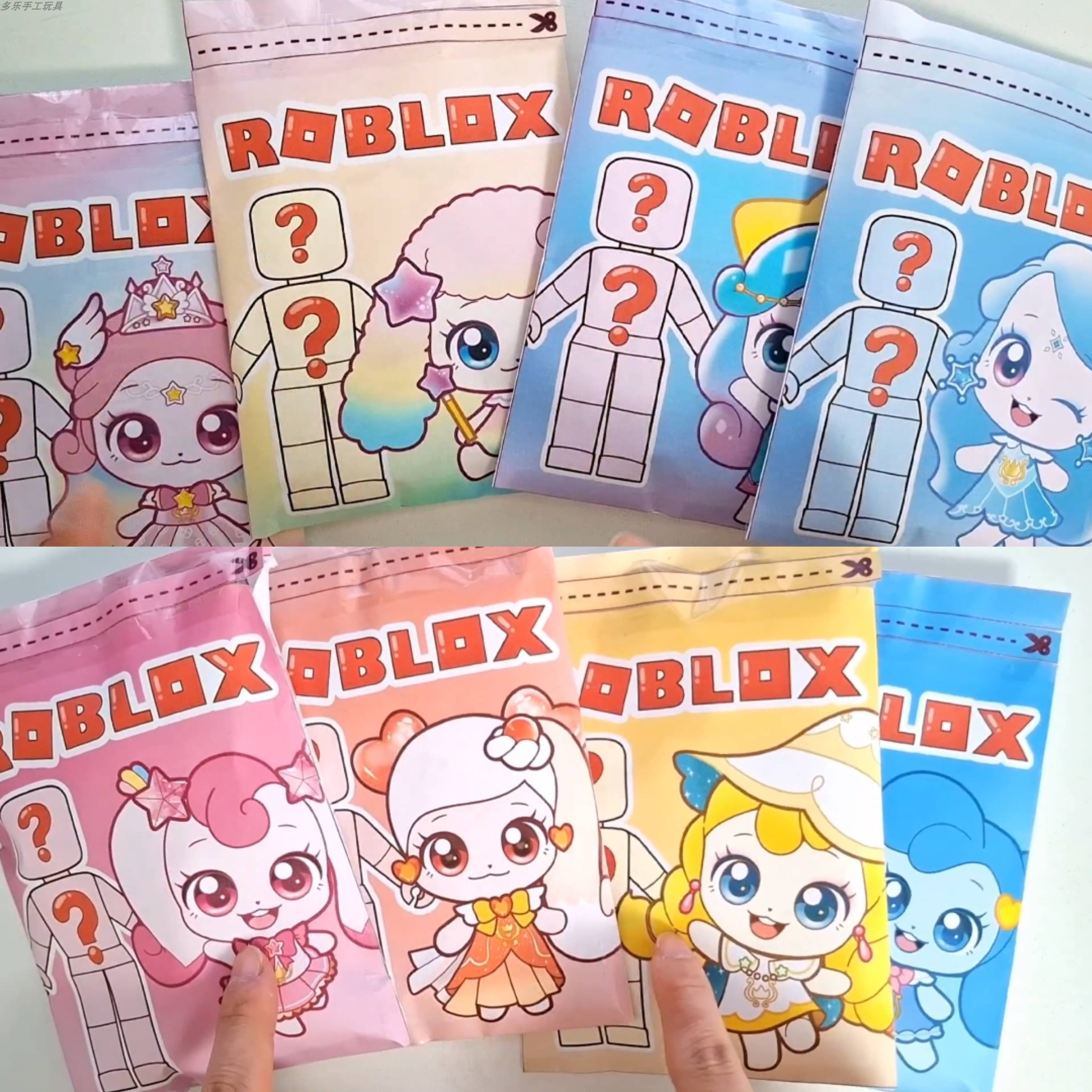 奇妙萌可机器人换装游戏diy捏捏盲袋儿童益智专注力手工玩具材料