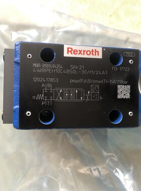 R901494254 4WRPEH10C4B50L-30/M/24A1力士乐REXROTH伺服阀