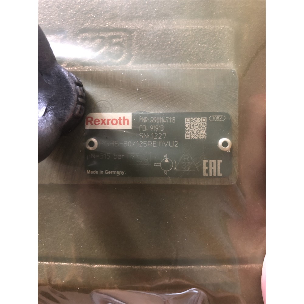 R901147118 PGH5-30/125RE11VU2力士乐齿轮泵高压系列排量125
