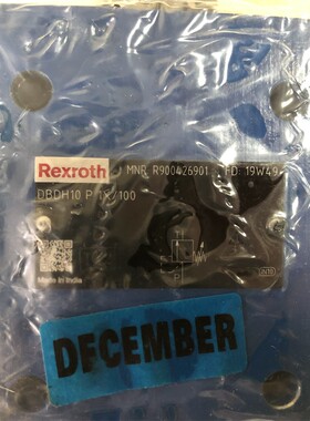 力士乐DBDH10P1X/100 R900426901溢流阀手柄调节压力范围100bar