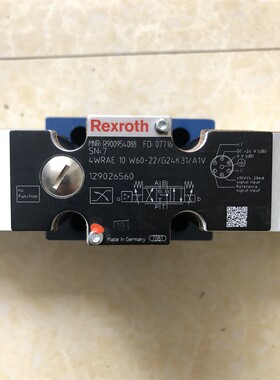 力士乐比例换向阀4WRAE10W60-22/G24K31/A1V订货号R900954088原装