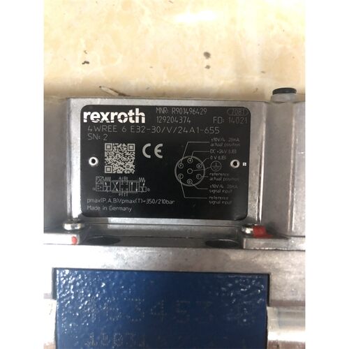 R901496429 4WREE6E32-30/V/24A1-655力士乐REXROTH比例阀德国产