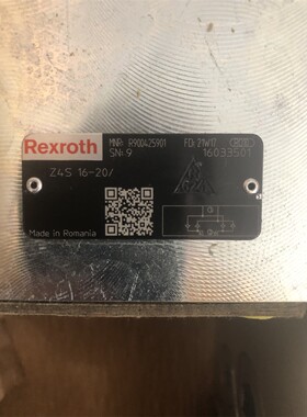 Z4S16-20/订货号R900425901叠加板底座德国Rexroth力士乐原装正品