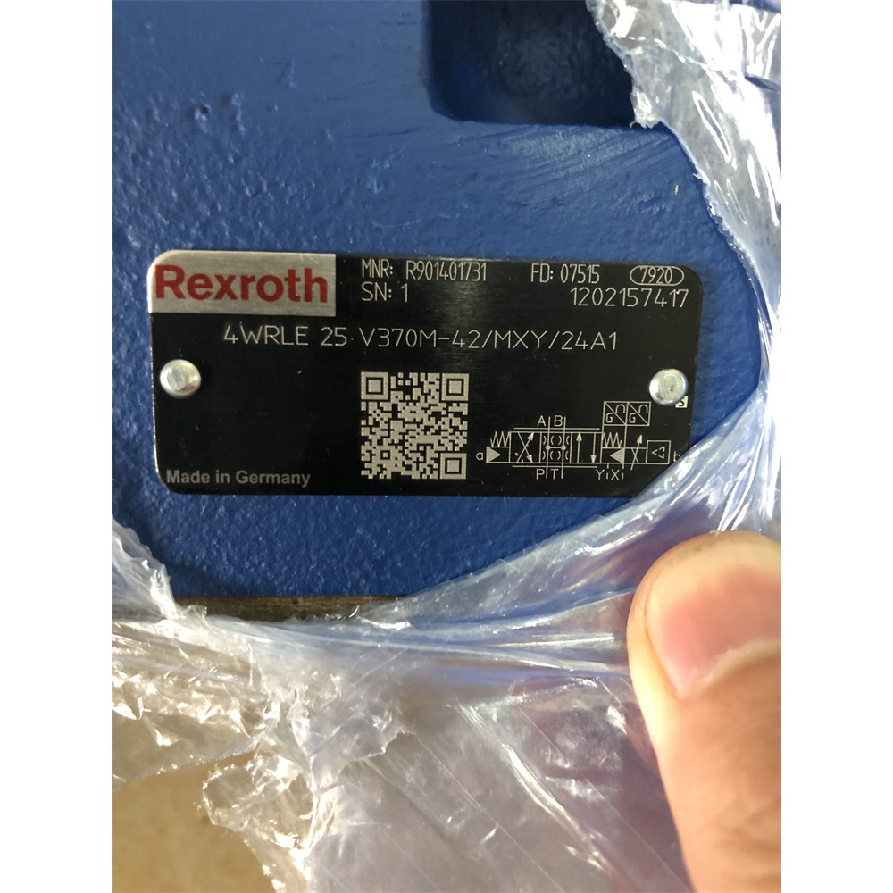力士乐比例阀4WRLE25V370M-42/MXY/24A1 R901401731德国产原装