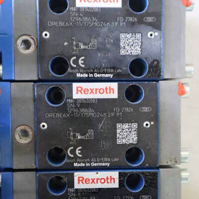 0811402083 DREBE6X-1X/175MG24K31F1M 德国力士乐REXROTH比例阀