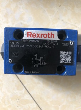 3DREP6A-21/45EG24N9K4/M R900962045力士乐比例减压阀压力45德国