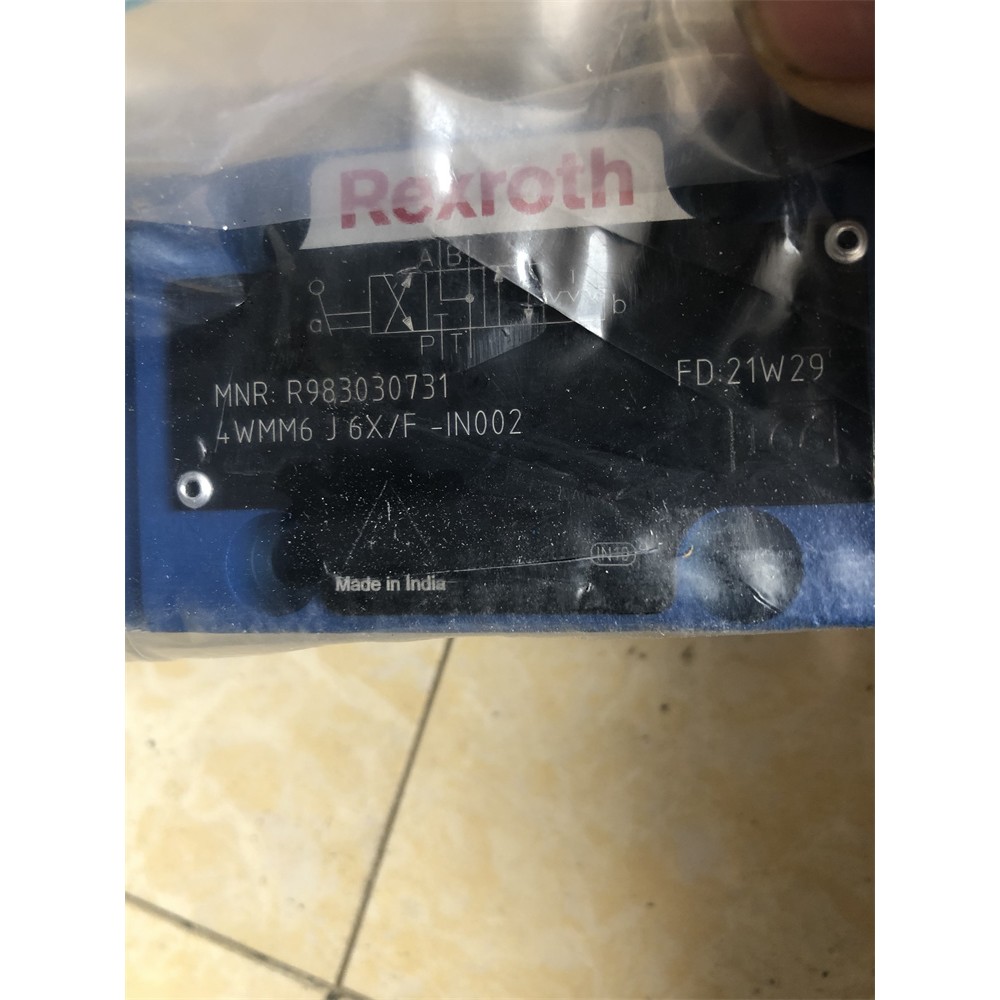 4WMM6J6X/F-IN002 R983030731力士乐手动阀德国产原装Rexroth正品