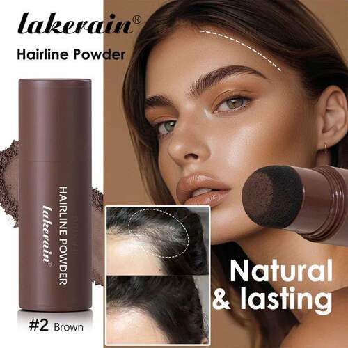 Black Brown Hairline Powder Waterproof Hair Dye Contour Stic