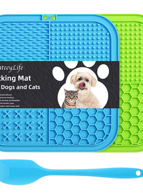 Dog Slow Feeders Mats Lick Mat Boredom Anxiety Reduction Per