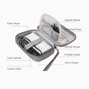tronic Accessories Storage Bag Charger Headset Digital Pouch